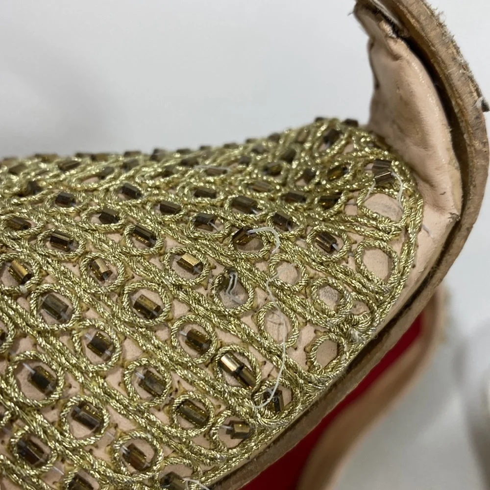 Curled toe / Aladdin style mojri jutti shoes - Picture 14 of 16